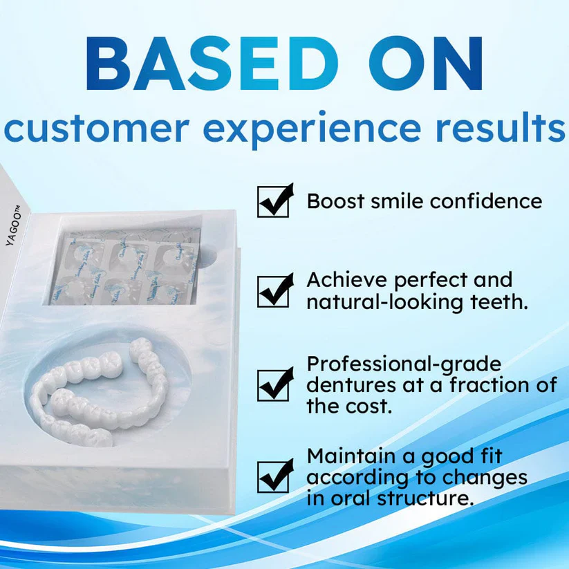 Official Store | Shopemilees™ Moldable Dentures🧑🏽‍⚕️Obtain American Dental Association (ADA) Certification ✅