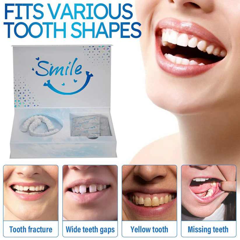 Official Store | Shopemilees™ Moldable Dentures🧑🏽‍⚕️Obtain American Dental Association (ADA) Certification ✅