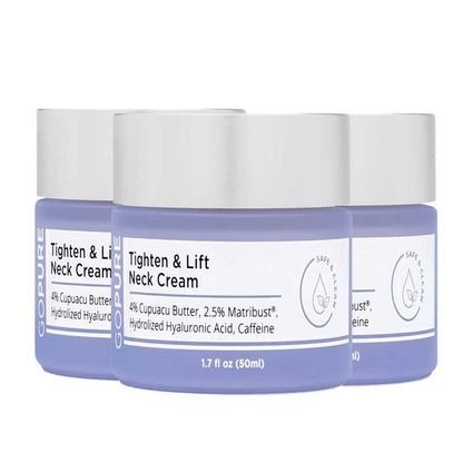 GOPURE Halscreme – Straffende & straffende Halscreme für schlaffe Haut