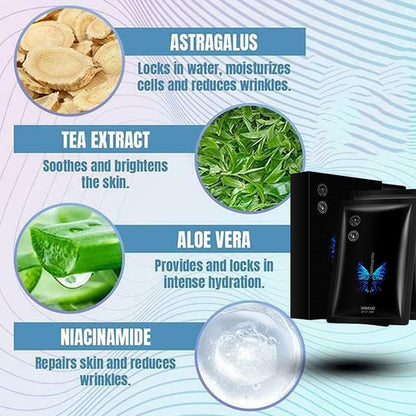 🛒🛍️✨HEIßER VERKAUF 🏷️5 Paar Lift-Aufkleber zur Gesichtsernährung 🌱und Faltenentfernung