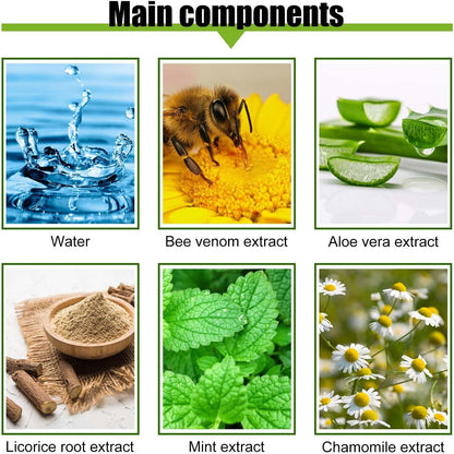 Todahof Bienengift-Psoriasis-Behandlungscreme, Todahof Bienengift-Psoriasis-Behandlungscreme, Todahof Bienengift-Creme, Psoriasis-Creme, Bienengift-Psoriasis-Behandlungscreme (3 Stück)