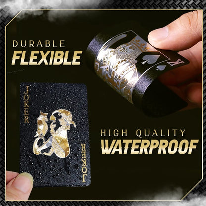 Schwarz-Goldene Luxus-Spielkarten