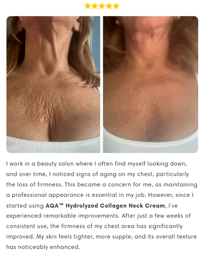 GOPURE Halscreme – Straffende & straffende Halscreme für schlaffe Haut