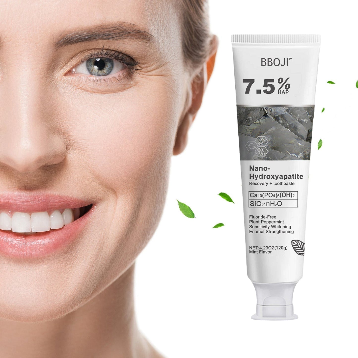 🔥Ends Tonight: Get 60% OFF Before It’s Gone!🎁 BBOJI™ Fluoride-Free Hydroxyapatite Toothpaste – Gentle Whitening & Enamel Strength for Sensitive Teeth