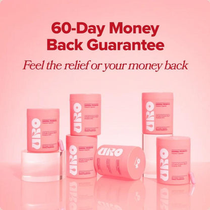 URO Probiotika für Frauen – 60 Stück (1er-Pack) – Probiotika für Frauen – pH-Balance mit Präbiotika und Lactobacillus-Probiotika-Mischung