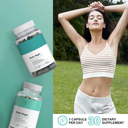 Body Magic Chlorophyll-Pille – Gegen Körpergeruch, Entgiftung und Haut