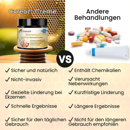 Cvreoz® Bienengift Psoriasis Behandlung Creme