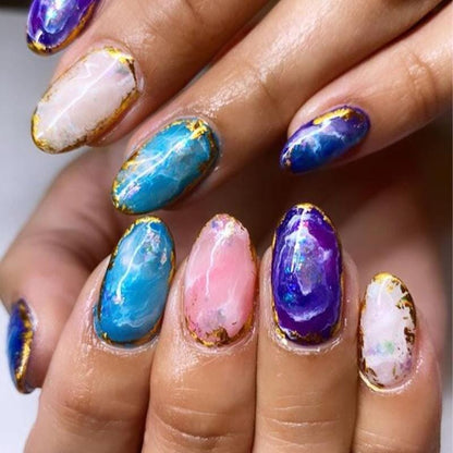 Galaxy Nail Art Sticker (10 Bögen)