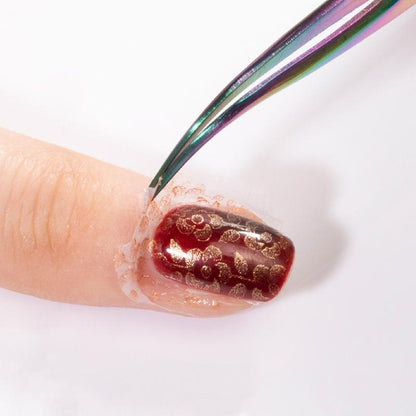 Nagellack-Flüssigkeitsbarriere