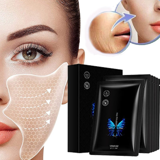 🛒🛍️✨HEIßER VERKAUF 🏷️5 Paar Lift-Aufkleber zur Gesichtsernährung 🌱und Faltenentfernung