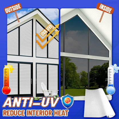 Einweg-Imitat-Rollos, Sichtschutz für Fenster