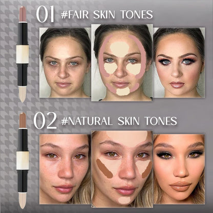 Doppelseitiger Abdeckstift