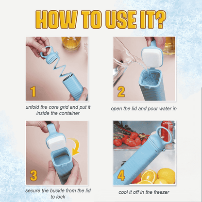 Ausziehbare Eiswürfelform