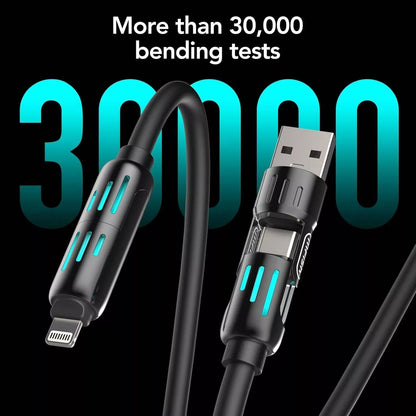 QIAWI -4-in-1 Multi USB Charging Cable 240W
