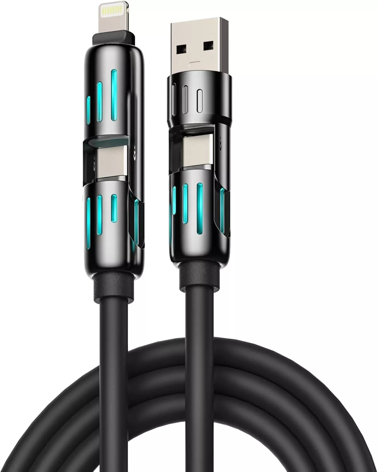 QIAWI -4-in-1 Multi USB Charging Cable 240W